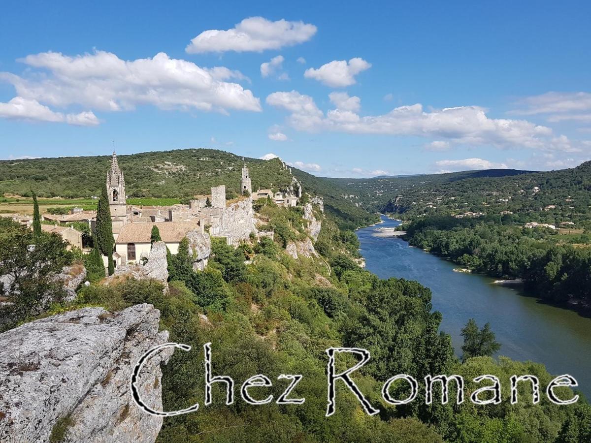 Bienvenue Chez Romane Aigueze Ngoại thất bức ảnh