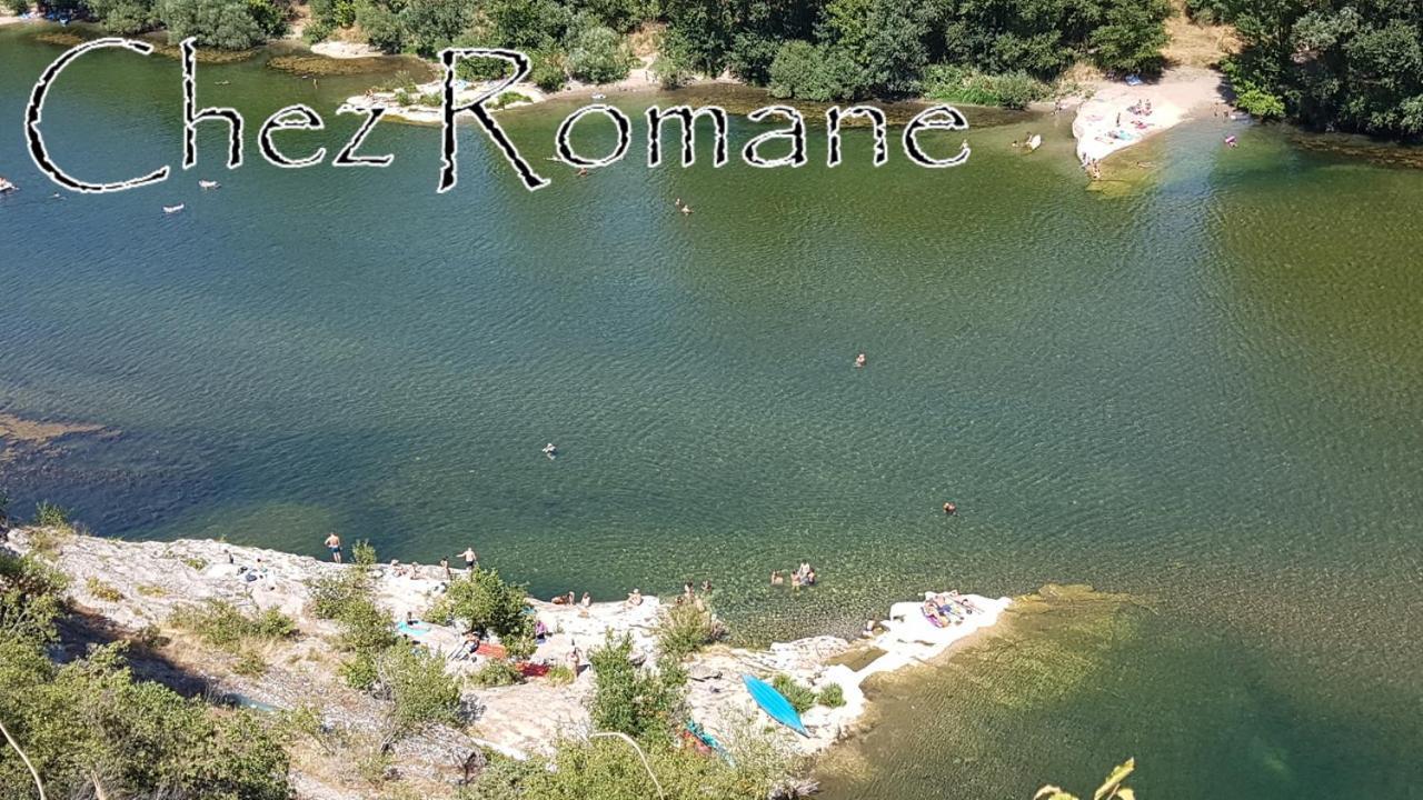 Bienvenue Chez Romane Aigueze Ngoại thất bức ảnh