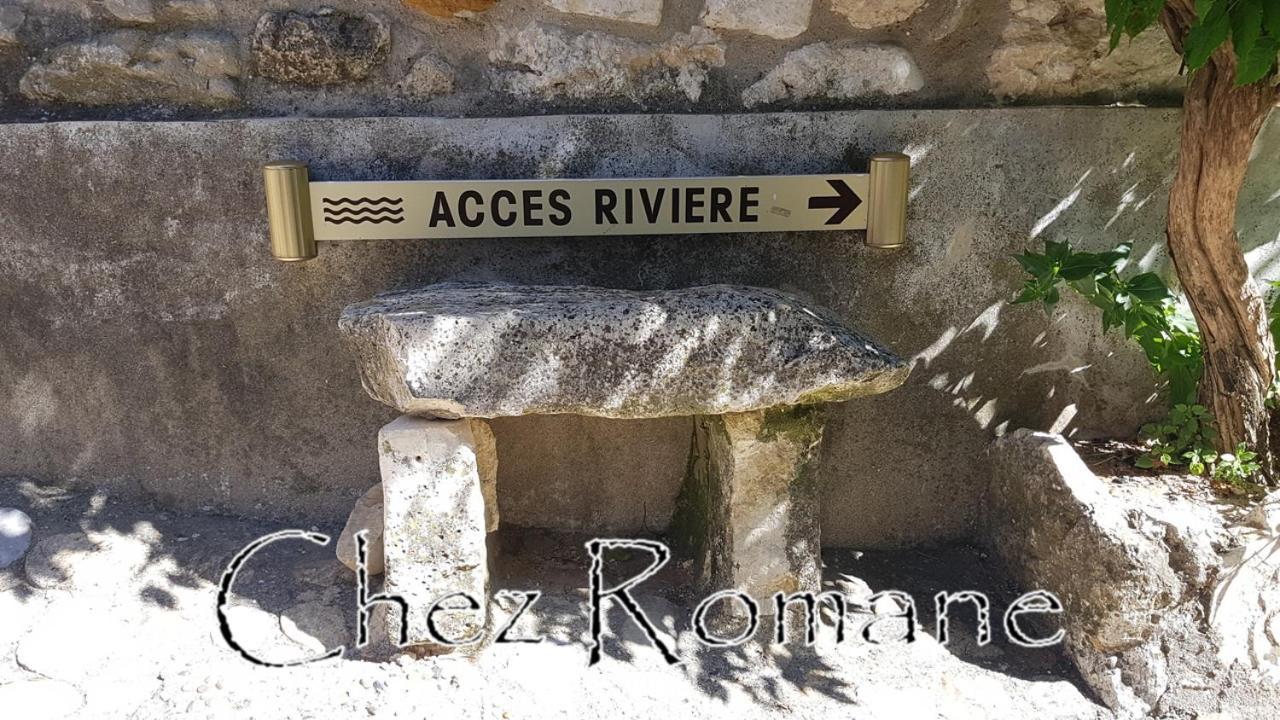 Bienvenue Chez Romane Aigueze Ngoại thất bức ảnh