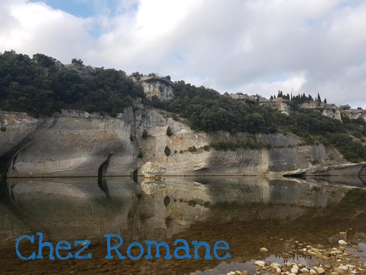 Bienvenue Chez Romane Aigueze Ngoại thất bức ảnh